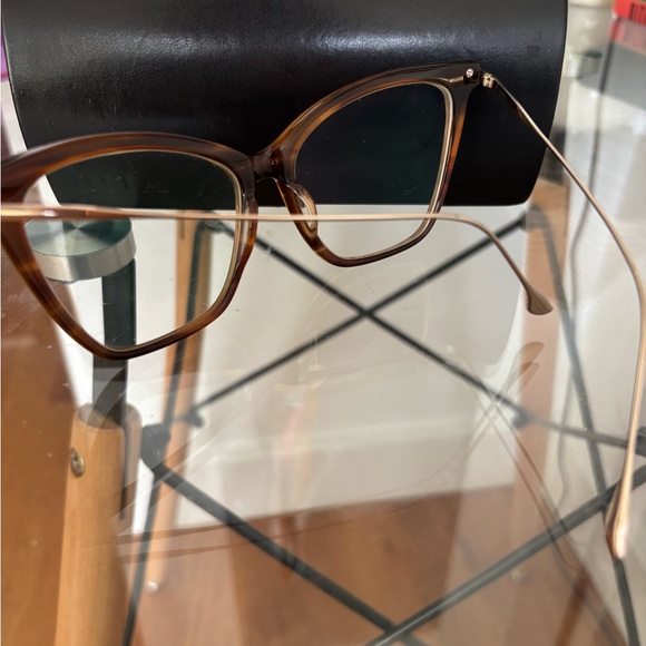 DITA Tortoise Cat-Eye Glasses - Picture 2 of 3